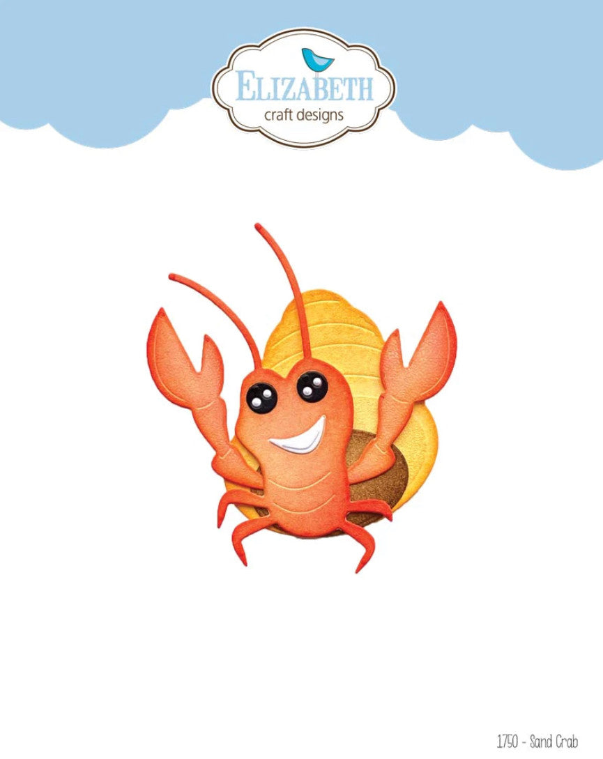 Elizabeth Craft Metal Die Sand Crab